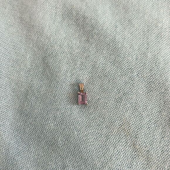 925 Small Purple Pendant - Picture 2 of 8
